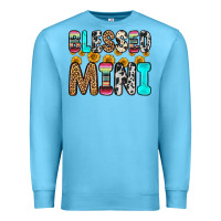 Ocean Blue blessed mini Premium Sweatshirt - Zillion Design Studio