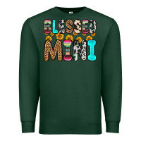 Sports Green blessed mini Premium Sweatshirt - Zillion Design Studio