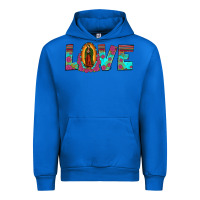 Cobalt love our lady of guadalupe Urban Hoodie - JahusDesignShop