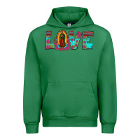 Emerald love our lady of guadalupe Urban Hoodie - JahusDesignShop