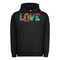 Pigment Black love our lady of guadalupe Urban Hoodie - JahusDesignShop