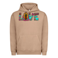Pigment Burro love our lady of guadalupe Urban Hoodie - JahusDesignShop