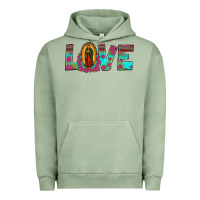 Pigment Oil Green love our lady of guadalupe Urban Hoodie - JahusDesignShop