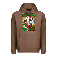 Chestnut christmas cow air freshener Premium Hoodie - Artiststas