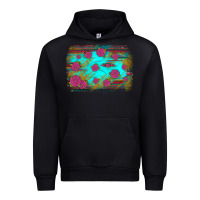 Black gemstone serape glitter background Urban Hoodie - JahusDesignShop
