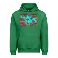Emerald gemstone serape glitter background Urban Hoodie - JahusDesignShop