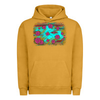 Pigment Peanut Butter gemstone serape glitter background Urban Hoodie - JahusDesignShop