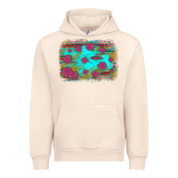 Sandshell gemstone serape glitter background Urban Hoodie - JahusDesignShop