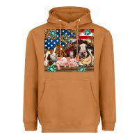 Meerkat American farm animals Heavyweight Hoodie - RanaPortraitStore
