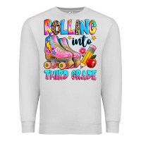 Dove Grey rolling into third grade Premium Sweatshirt - texasbilliewilder