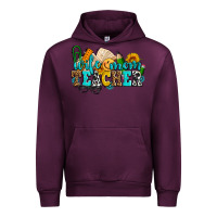 Mauve Wine wife mom teacher with sunflowers Urban Hoodie - AdoDesignShop