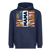 Navy American mama Heavyweight Hoodie - RanaPortraitStore