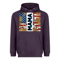 Plum American mama Heavyweight Hoodie - RanaPortraitStore