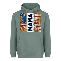 Sage American mama Heavyweight Hoodie - RanaPortraitStore
