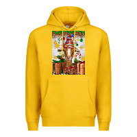 Lemon christmas goat air freshener Premium Hoodie - Artiststas