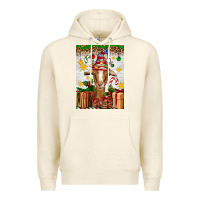 Sandshell christmas goat air freshener Premium Hoodie - Artiststas
