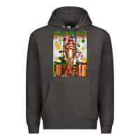 Smoke christmas goat air freshener Premium Hoodie - Artiststas