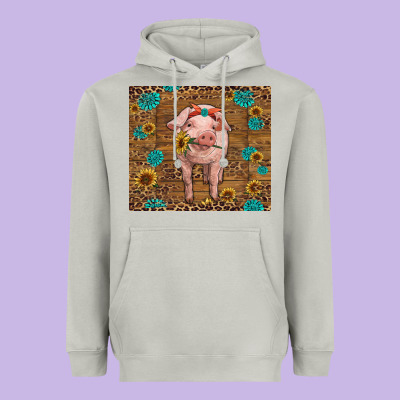 Heavyweight Hoodie baby pig
