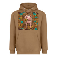 Toasted Coconut baby pig Heavyweight Hoodie - RanaPortraitStore