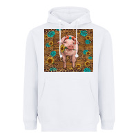 White baby pig Heavyweight Hoodie - RanaPortraitStore