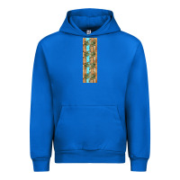 Cobalt dinosaur brontosaurus pen wrap Urban Hoodie - Artiststas