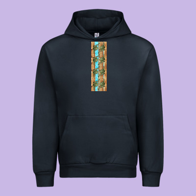 Dinosaur Brontosaurus Pen Wrap Urban Hoodie Designed By Artiststas