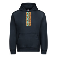 Navy dinosaur brontosaurus pen wrap Urban Hoodie - Artiststas