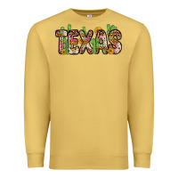 Antique Gold texas Premium Sweatshirt - Zillion Design Studio