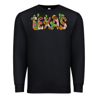 Black texas Premium Sweatshirt - Zillion Design Studio