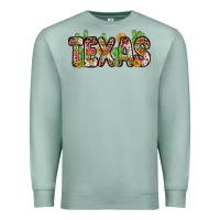 Seafoam texas Premium Sweatshirt - Zillion Design Studio