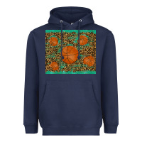 Navy basketball Heavyweight Hoodie - RanaPortraitStore