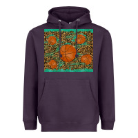 Plum basketball Heavyweight Hoodie - RanaPortraitStore