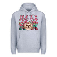 Heather Grey love shih tzus Premium Hoodie - JahusDesignShop