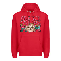 Red love shih tzus Premium Hoodie - JahusDesignShop