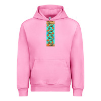 Fuchsia Pink dinosaur brontosaurus pen wrap Urban Hoodie - Artiststas