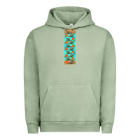 Pigment Oil Green dinosaur brontosaurus pen wrap Urban Hoodie - Artiststas