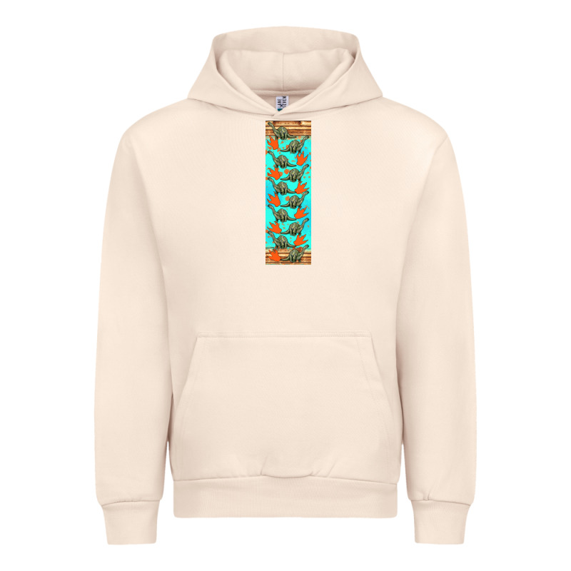 Dinosaur Brontosaurus Pen Wrap Urban Hoodie by Artiststas | Teevron