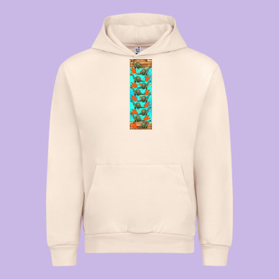 Dinosaur Brontosaurus Pen Wrap Urban Hoodie Designed By Artiststas