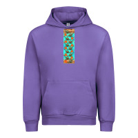 Tulip dinosaur brontosaurus pen wrap Urban Hoodie - Artiststas