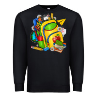 Black school bag Premium Sweatshirt - texasbilliewilder