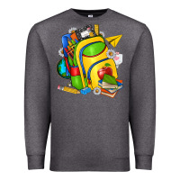 Charcoal Heather school bag Premium Sweatshirt - texasbilliewilder