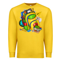 Lemon school bag Premium Sweatshirt - texasbilliewilder