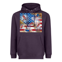 Plum American Heavyweight Hoodie - RanaPortraitStore