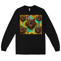 Black bear tumbler Long Sleeve Tee - BarkalooDesign