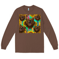 Chestnut bear tumbler Long Sleeve Tee - BarkalooDesign