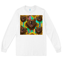White bear tumbler Long Sleeve Tee - BarkalooDesign