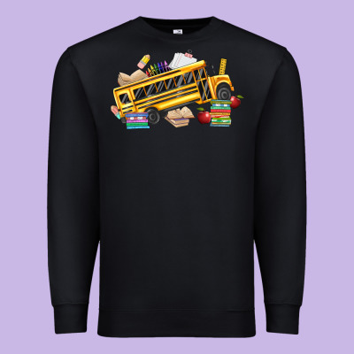School Bus Driver Premium Sweatshirt Designed By Texasbilliewilder