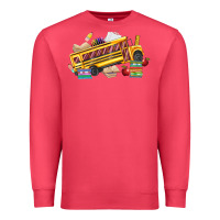 Cardinal school bus driver Premium Sweatshirt - texasbilliewilder