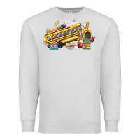 Dove Grey school bus driver Premium Sweatshirt - texasbilliewilder