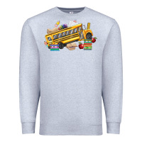 Heather Grey school bus driver Premium Sweatshirt - texasbilliewilder